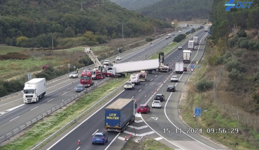 camion volcado A2 Torija