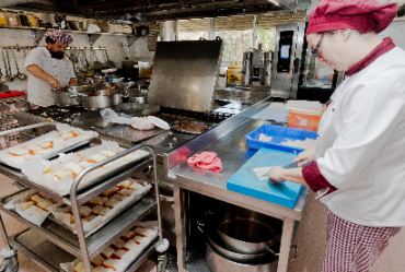 cocineros trabajadores