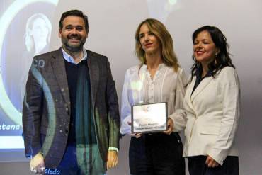 Paco Núñez con Álvarez de Toledo, este sábado en Toledo./PP-CLM. nuñez