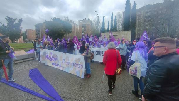 Foto: Guadalajaradiario.es Guadalajara 8M 2026 manifestación feminista 3