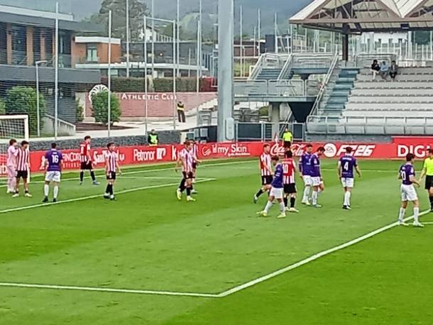 El Deportivo perdió en Lezama. Foto: Ismael Andrés. Deportivo1 2
