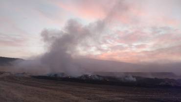 Foto incendio La Mierla