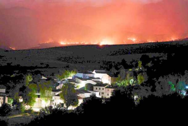 Foto: Eduardo Bonilla Incendio Sierra Norte - Segunda Galería Eduardo Bonilla 1