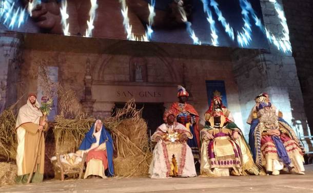 Foto: Eduardo Bonilla/Archivo GD 2025 Cabalgata Reyes 2024 Adoración 1